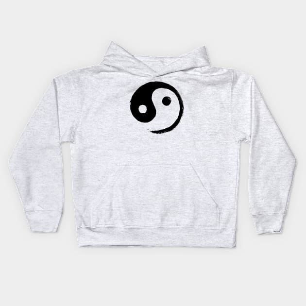 Yin Yang Kids Hoodie by Rev Store